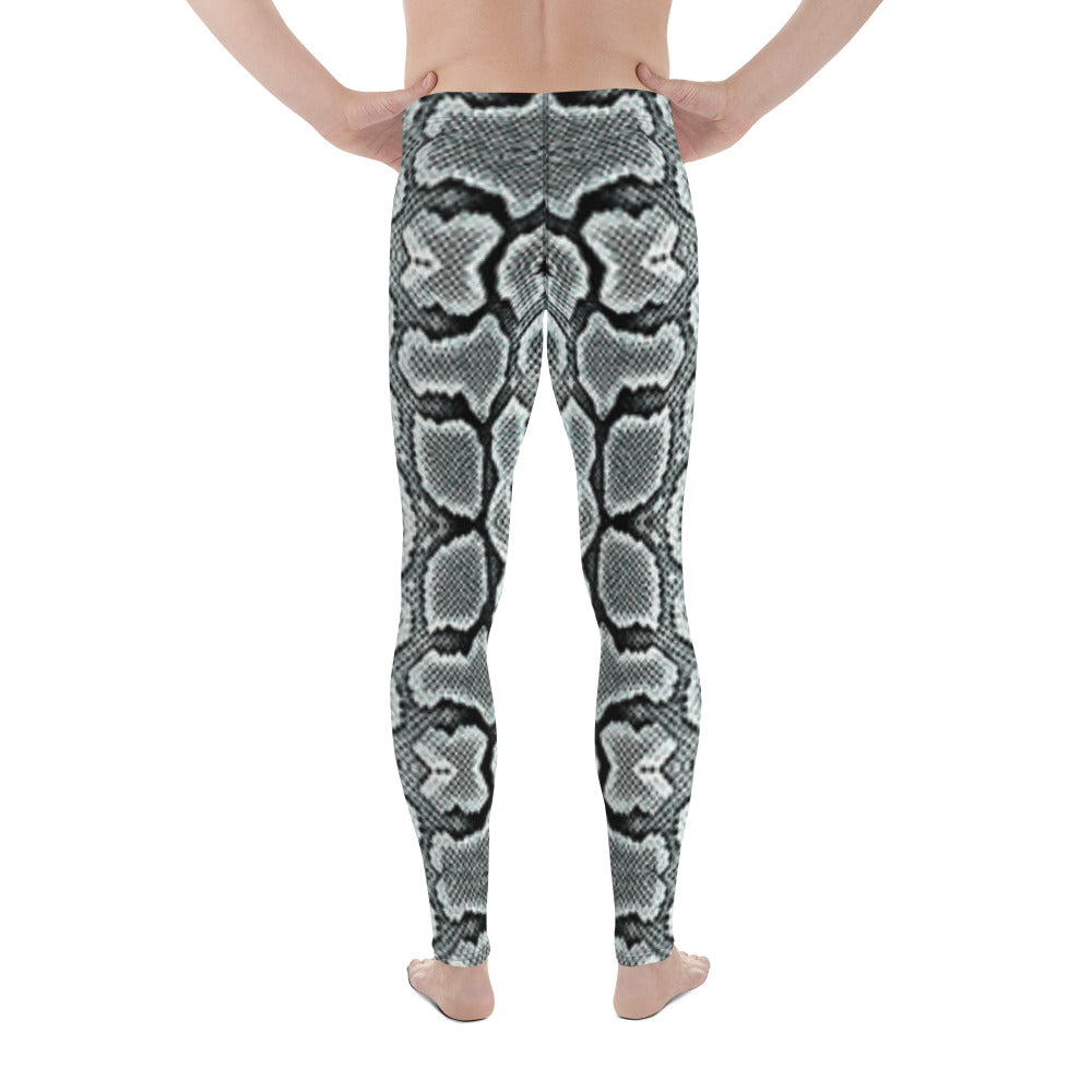 Snake Print Leggings for Men